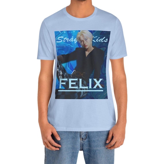 Felix SKZ in Con Rollino - Unisex Jersey - 100% Airlume Combed & Ring-Spun Cotton T-Shirt