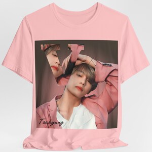 V Shirt, Taehyung Shirt, BTS Shirt, Kpop Shirt, Fan Gift, KPop Merch tshirt, BTS Fan, V Fan, V BTS Unisex Tshirt, Bangtan Boys, Korean Pop image 2
