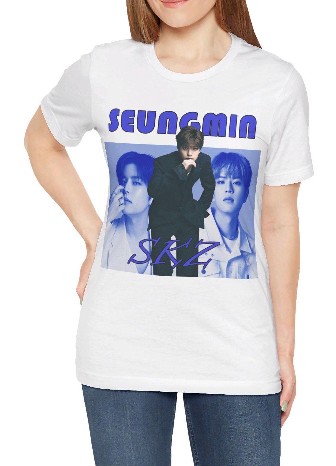 Seungmin Shirt, Stray Kids Shirt, Kpop Shirt, Kpop Fan, Kpop