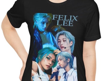 Felix Shirt, Stray Kids Shirt, Kpop Shirt, Fan Gift, Kpop Merch