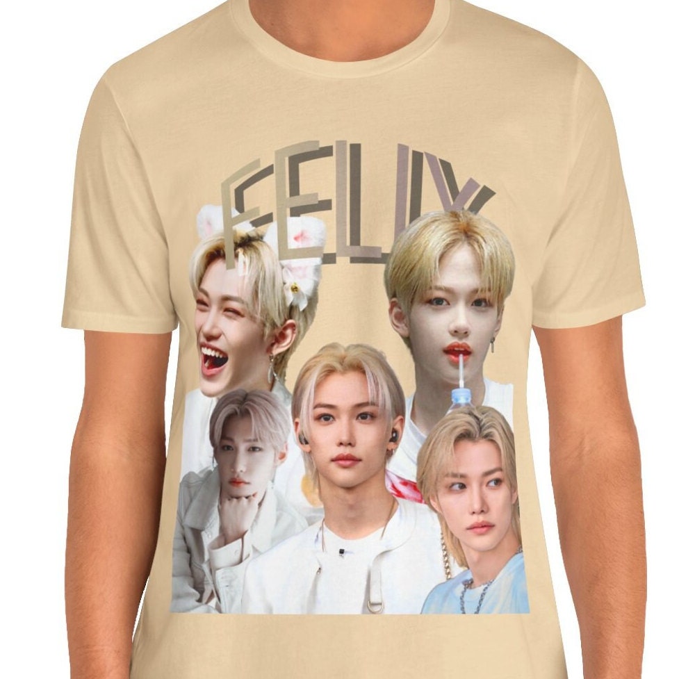Felix Shirt, Stray Kids Shirt, Kpop Shirt, Fan Gift, Kpop Merch