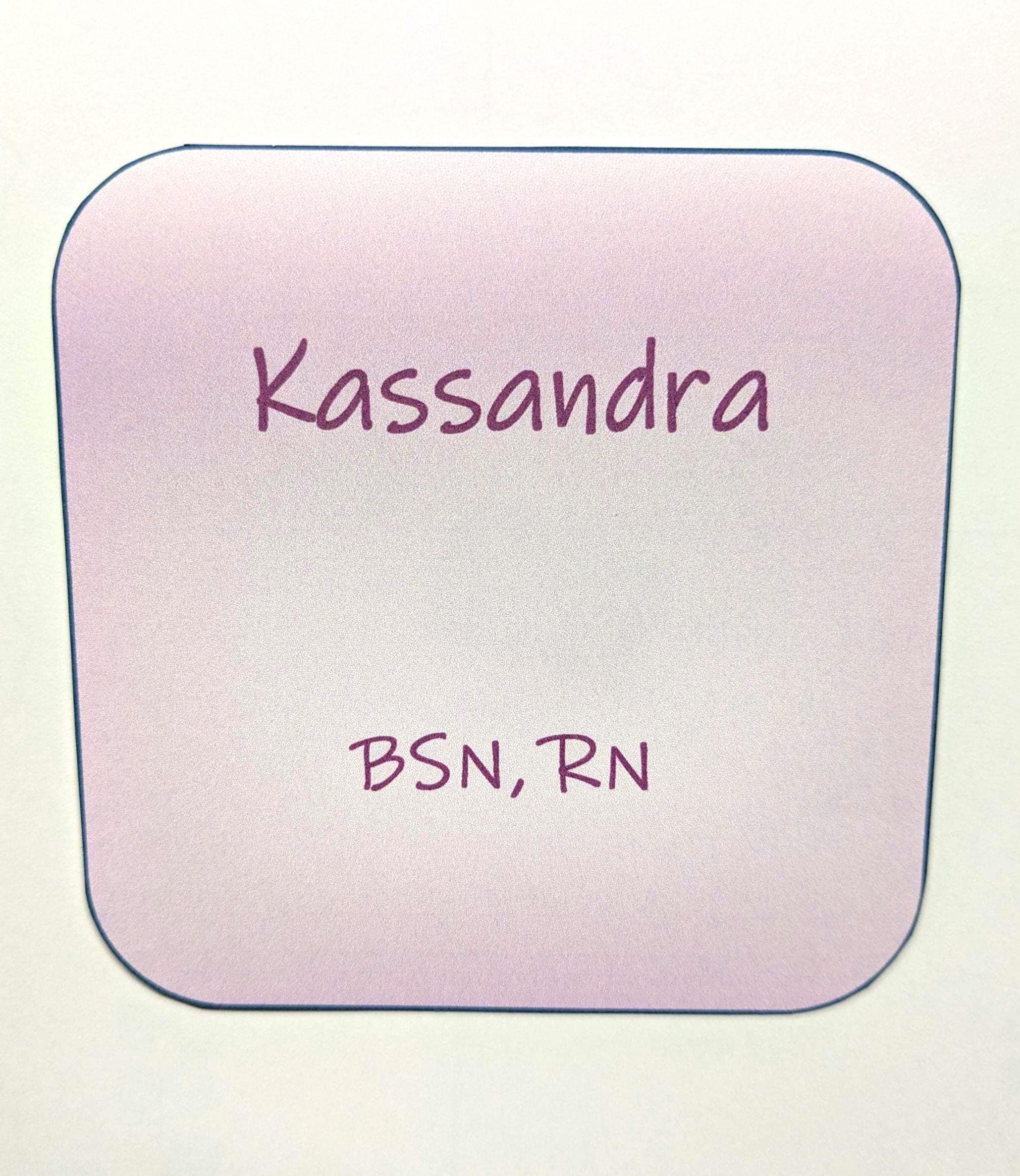 Fetal Position Wheel Badge Buddy, Laboring Patient Visual Education Aide