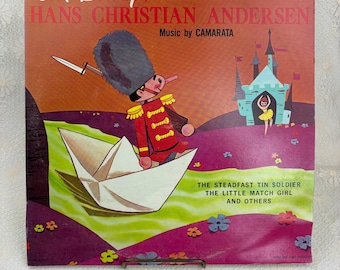 1965 Vinyl Walt Disney “The Stories of Hans Christian Andersen” LP / Disneyland Records DQ-1276 / Narrated by Robie Lester, Music by Camarat