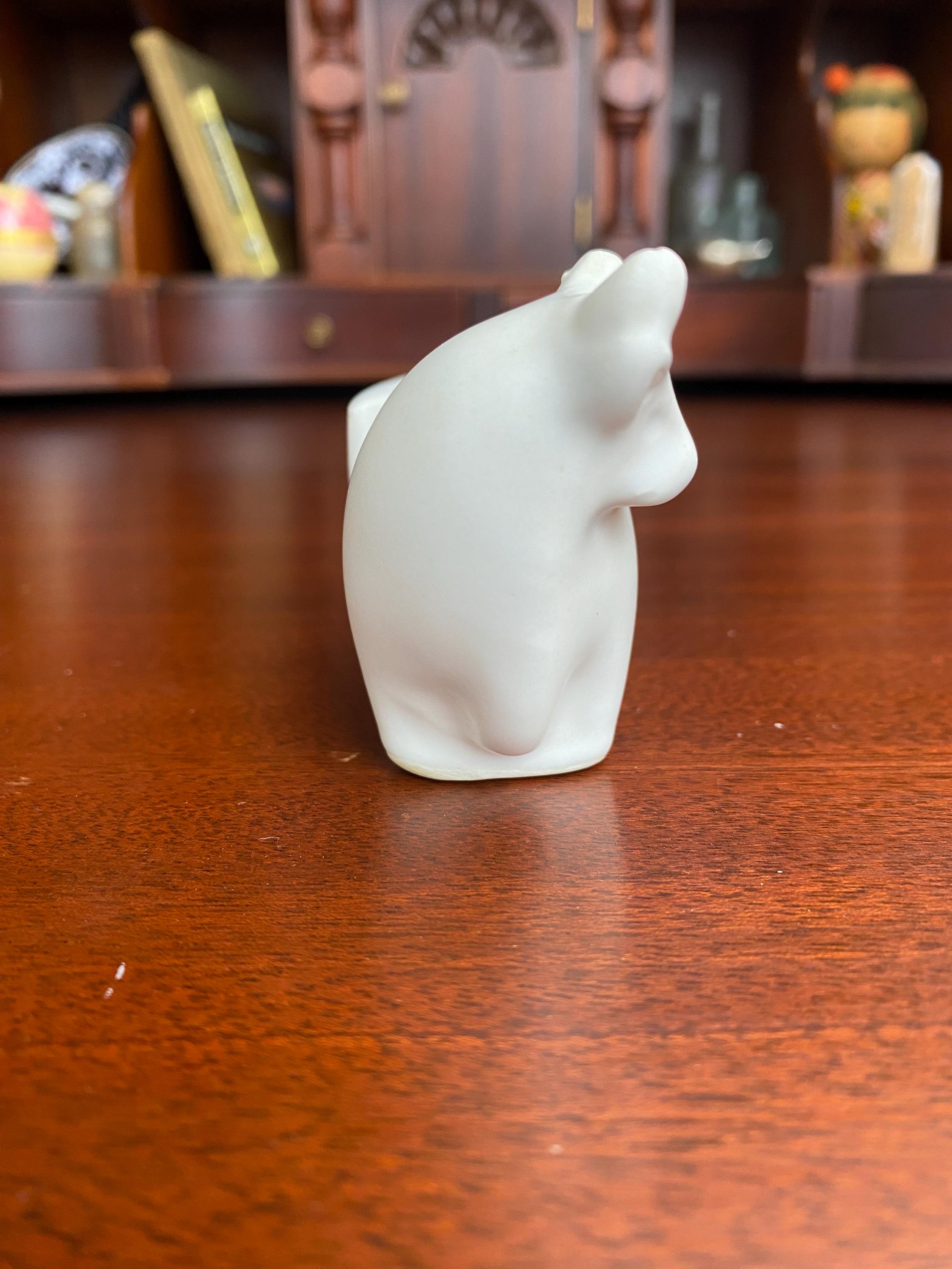 Bull Rack Toothpick Vintage Made in Japan White Ceramic Cow Toothpick Holder / Mini Planter ...