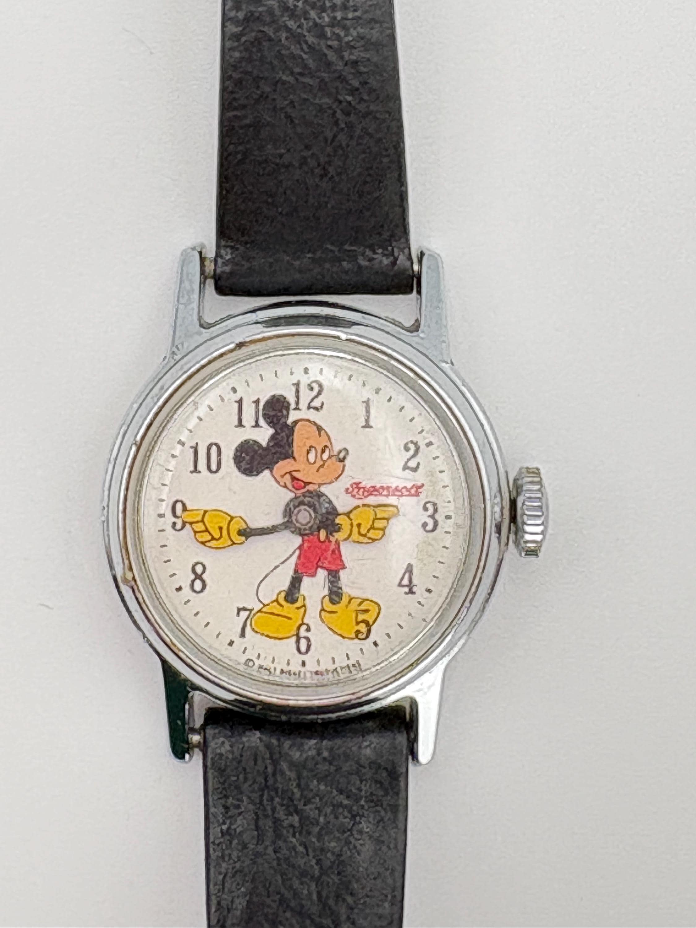 Mickey Mouse Ingersoll Watch - Etsy