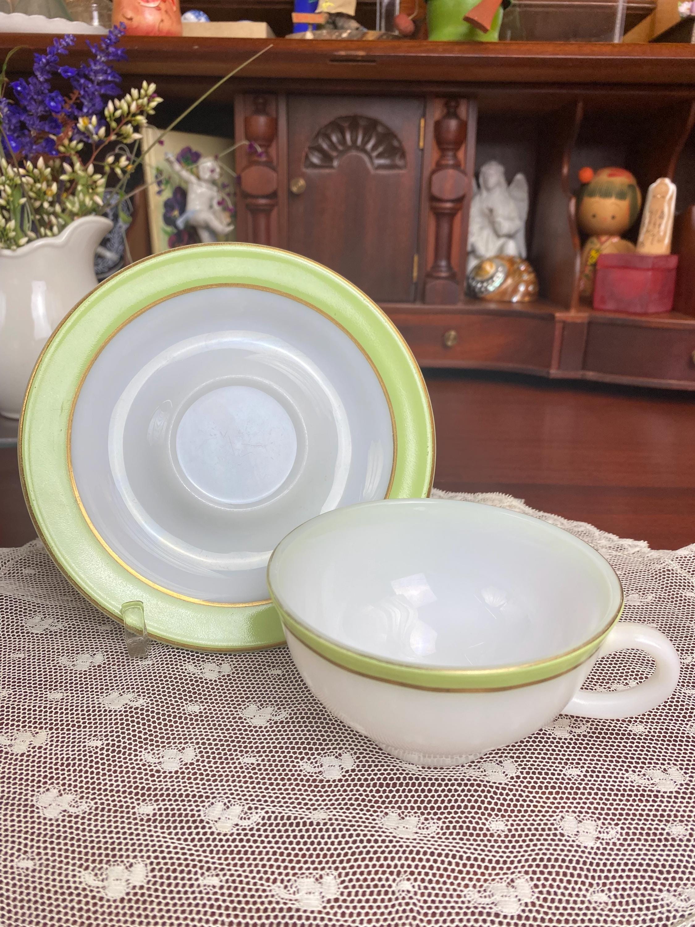 美品！にわとり グリーン☆ミルクガラスの置物 usa Vintage Kitchen Collectibles – tagged 