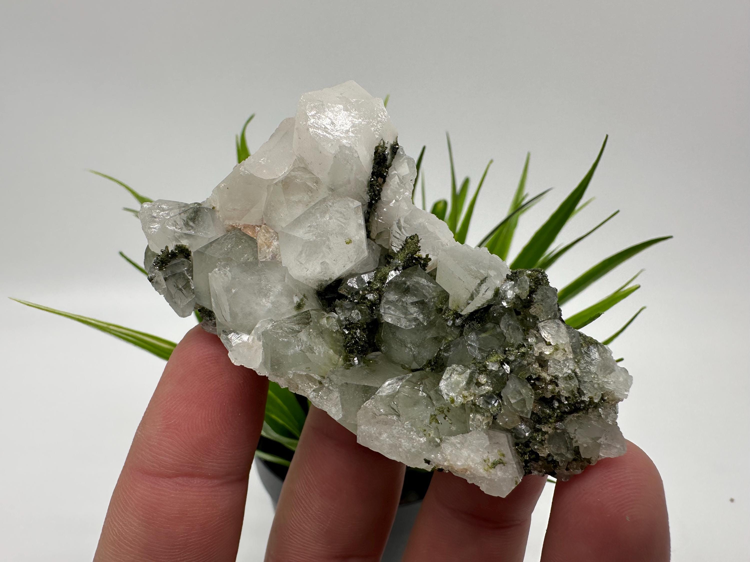 Rainbow Epidote with Quartz, Hakkari Turkey Mineral Specimen