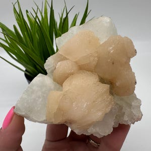 Impressionante Apophyllite, Stilbite, natural, coleção de minerais espécime, Índia Minerais, Cristal, Pedra Minerais Espécimes Índia Cristais, minerais