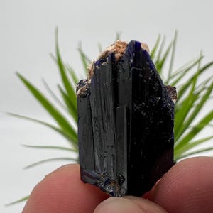 Crystallized Azurite-Kerrouchen,Morocco-Blue Azurite Specimen-High Quality Blue Azurite-Azurite Mineral Specimen, gemmy,lustrous of Azurite
