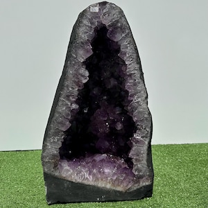 Natürliche Amethyst Geode Kristall Quarz Cluster Dekoration | Traummuster Energieheilung Donnerei Geschenk | SEHR GROSSE Amethyst Gruppe