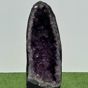 Natürliche Amethyst Geode Kristall Quarz Cluster Dekoration | Traummuster Energieheilung Donnerei Geschenk | SEHR GROSSE Amethyst Gruppe