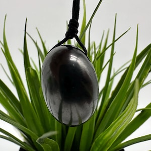 Shungite Pendant 20/30mm Shungite Crystal Pendant,Healing Crystal,Highly Energetic Metaphysical,EMF Protection,Polished Pendant,5GProtection