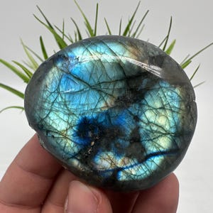 Natural LABRADORITE SLAB, Polished Labradorite Slice, Wholesale Raw Labradorite Stone,Multifire Labradorite Crystal Decor Slab Crystal Grid