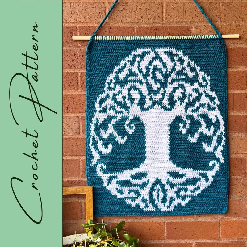 Crochet Tree Life Pattern Etsy