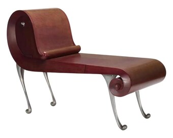 Jordan Mozer Sculptural Postmodern Desk from the D’Alba Residence, circa 1996