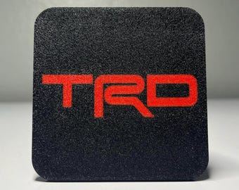 Toyota TRD 2 Inch Tow Hitch Cover - Tacoma - Tundra - 4Runner - Sequoia - FJ (Universal Fit To Any Year)