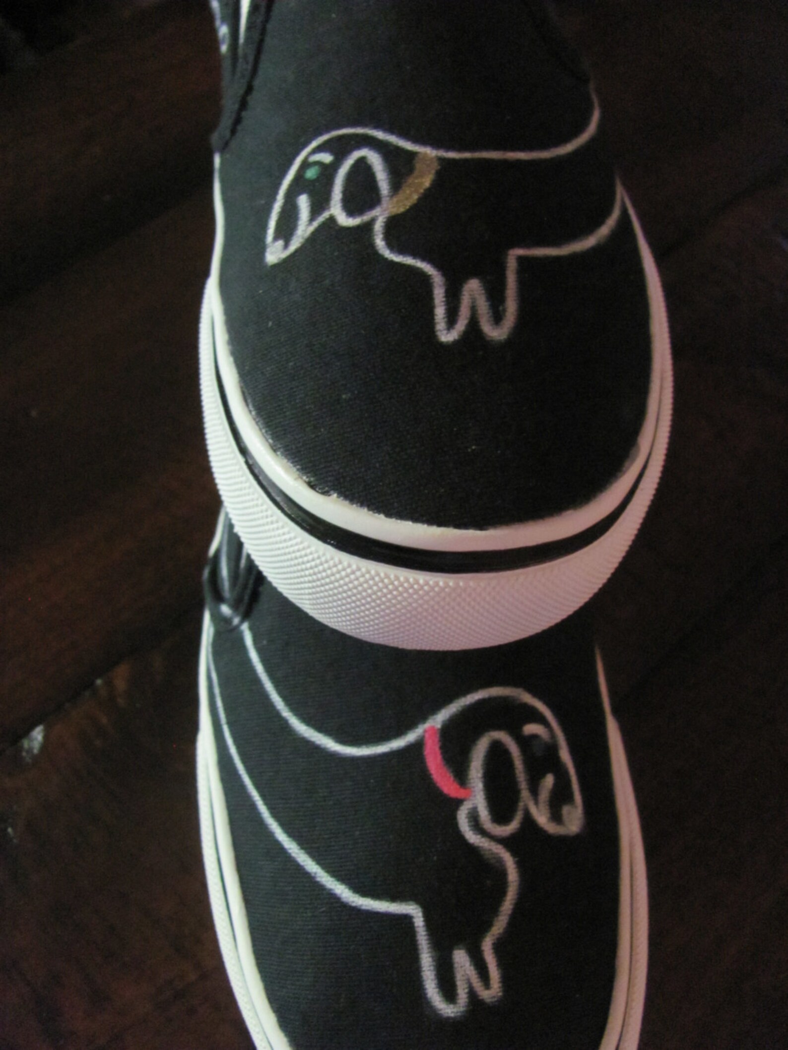 Dachshund Weiner Dog Slip on Shoes Etsy