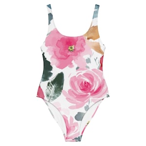 Floral Fiesta Women&#39;s One-Piece Swimsuit