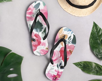 Floral Fiesta Flip-Flops
