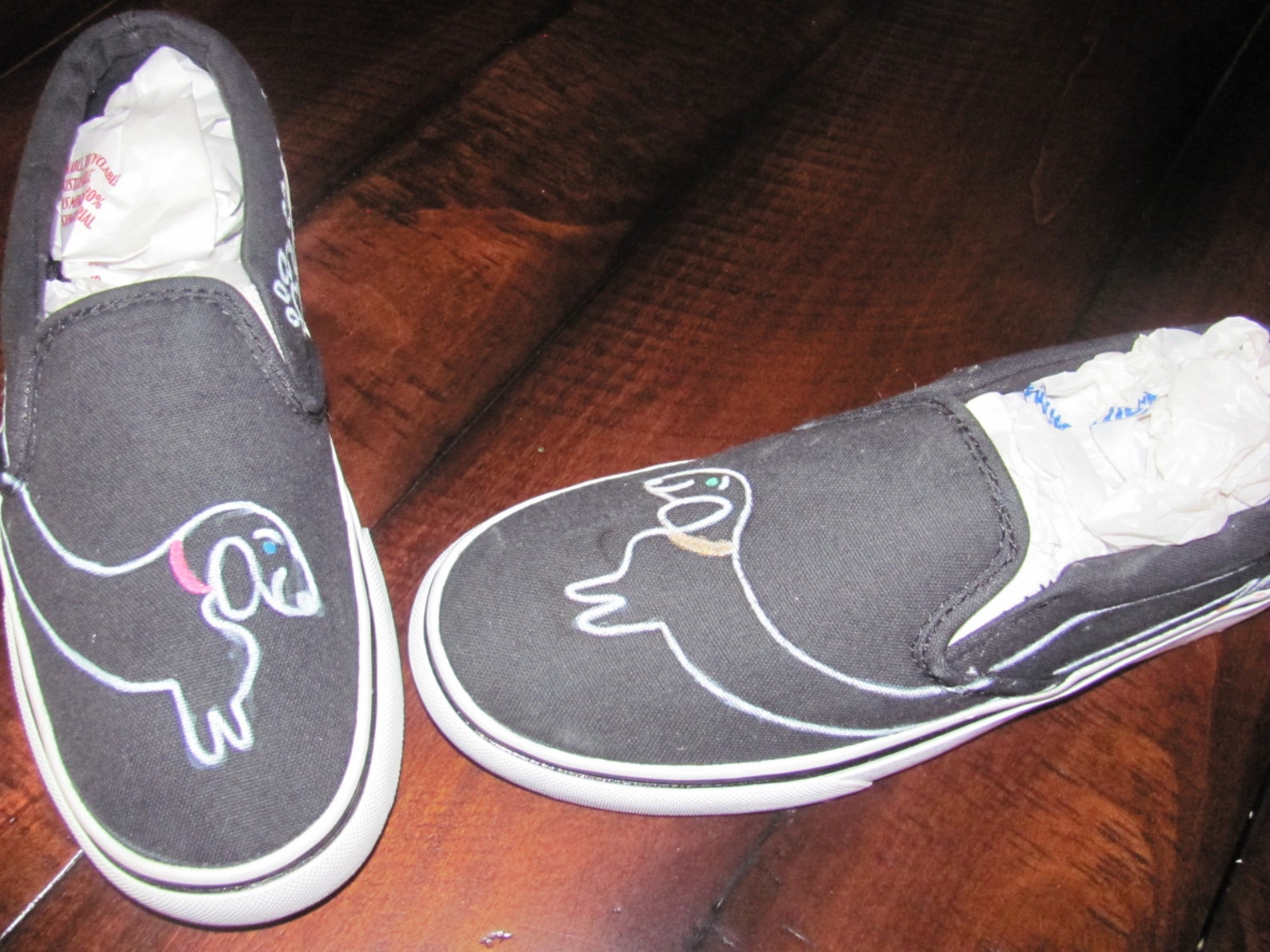 Dachshund Weiner Dog Slip on Shoes Etsy