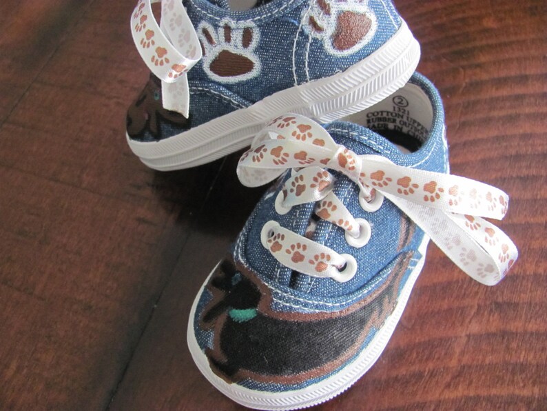 Dachshund Weiner Dog Hand Painted Shoes Etsy
