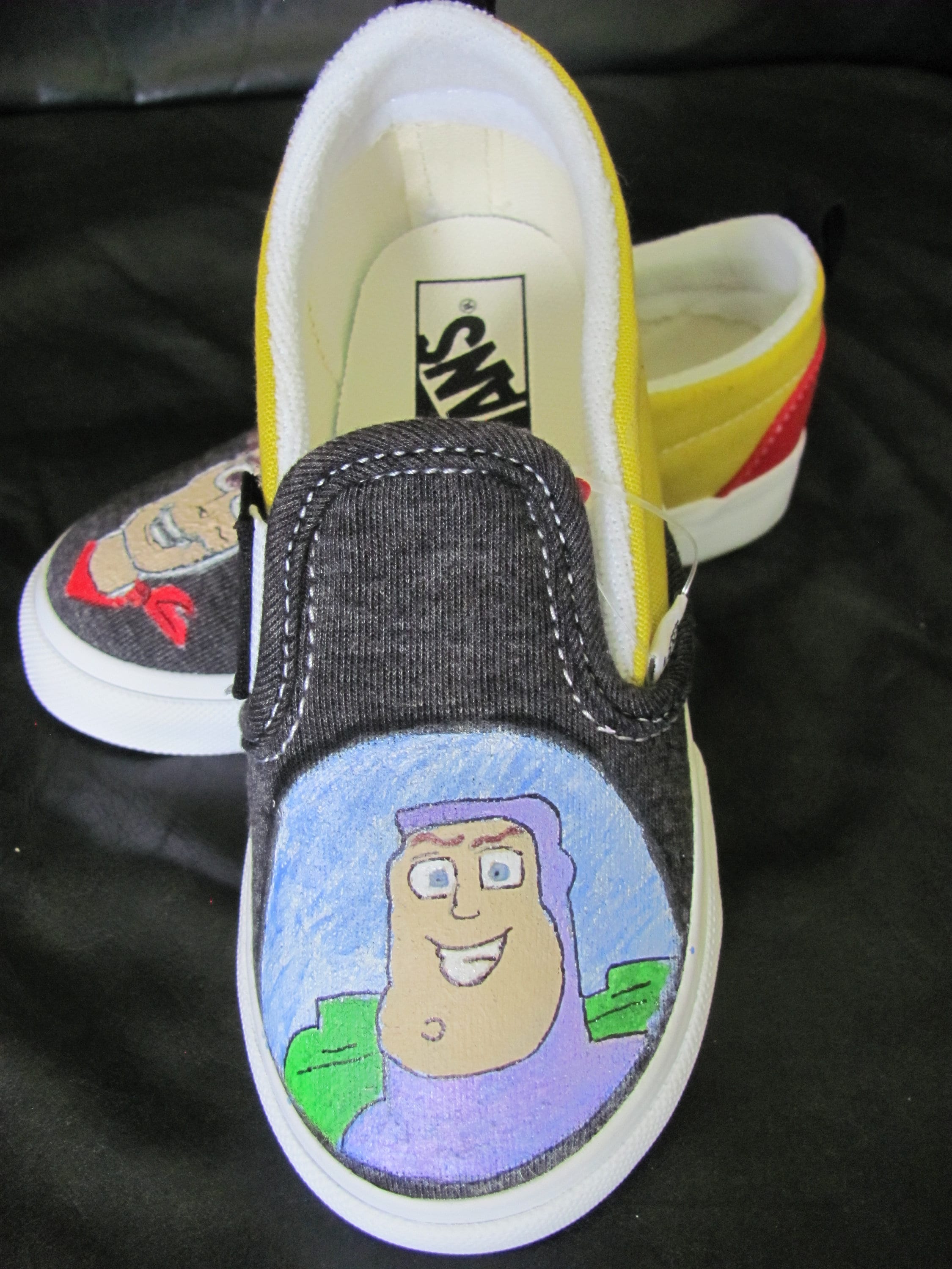 Buzz Lightyear Vans Etsy UK
