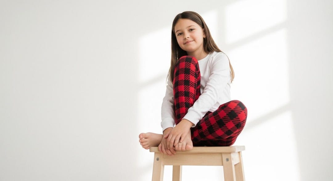 Bblb BBLB Everyday Youth Leggings - Buffalo Check - Etsy