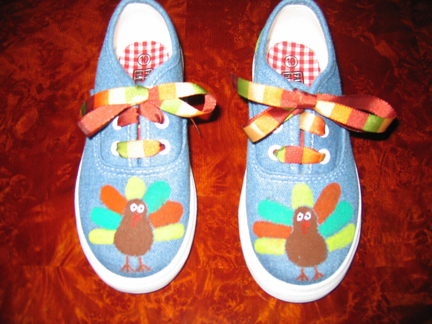 Thanksgiving Turkey GOBBLE GOBBLE Shoes - Etsy