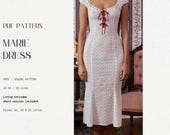 Milkmaid Dress PDF Sewing Pattern - Sweetheart Neckline - Princess Seams dress - cottagecore dress (32-50 EU Size)