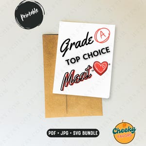Cartão de aniversário de casamento digital de primeira escolha, cartão de paródia de filme de cantor de casamento romântico, cartão dobrável em PDF de aniversário picante e picante