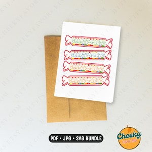 Félicitations Smarty-Pants SVG, carte de voeux de remise des diplômes PDF, carte de finissants thème Smarties, message drôle de remise des diplômes, blague pleine d'esprit sur la carte de prêts étudiants