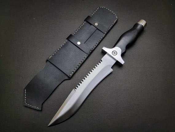 Resident Evil Handmade Replica Knife with Premium Leather Sheath, Gift for him, Personalized gift