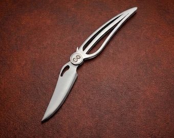 Handmade Dune Prophecy Bene Gesserit knife with Leather Sheath | Dune Collectibles | TV Series replica