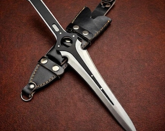 Persona 5 Joker Knife Replica | D2 Steel Blade, Leather Sheath