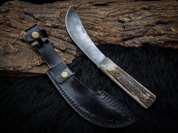 The Texas Chain Saw Massacre Movie Replica Knife with Premium Leather Sheath, Personalized gift
