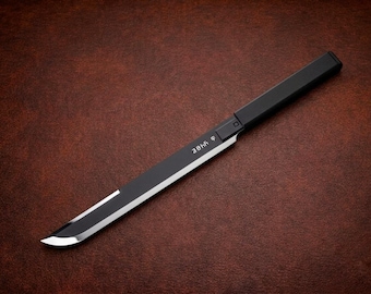 Dune Atreides Short Sword Replica | D2 Steel Blade, Leather Sheath