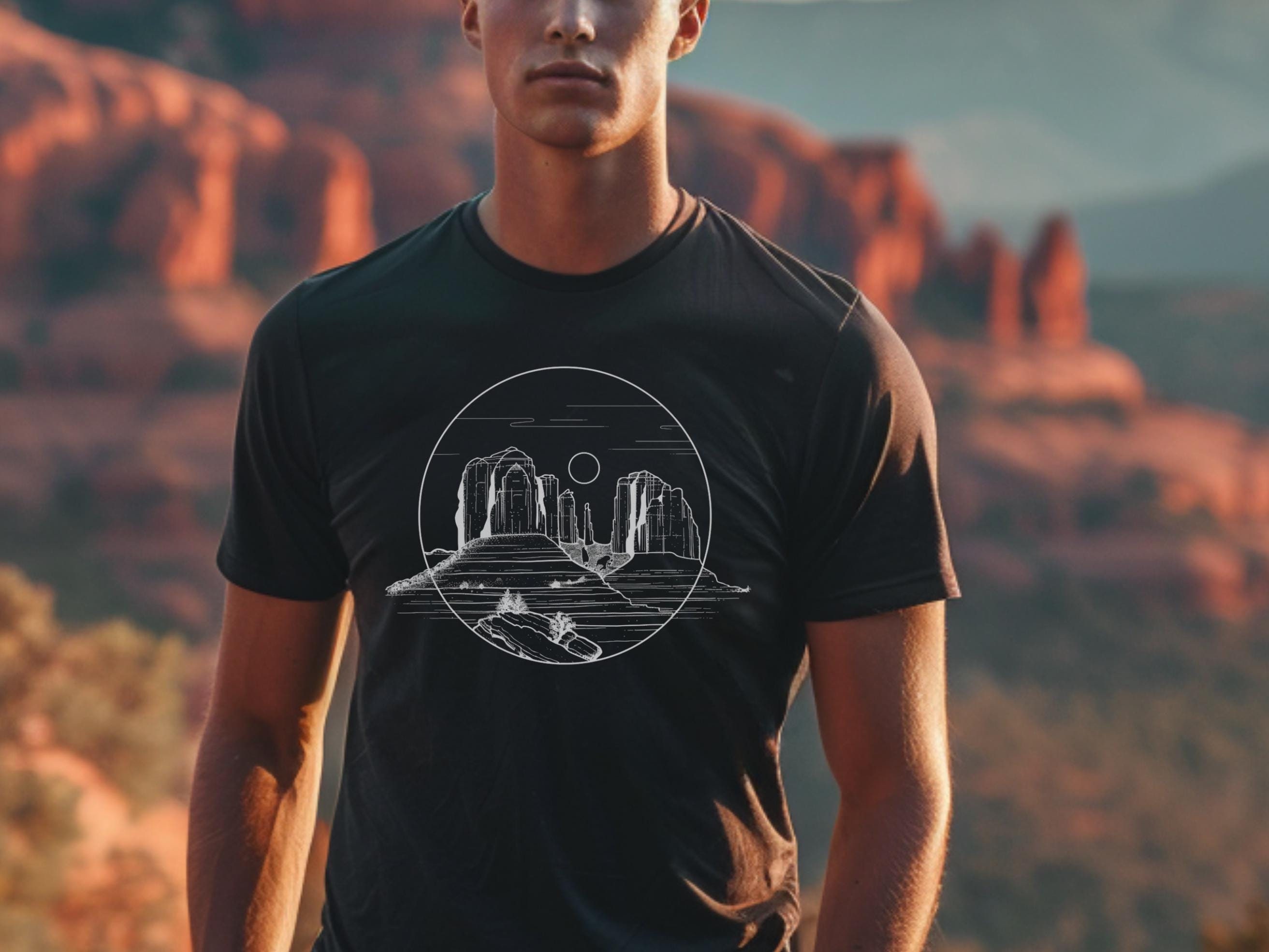Red Rocks Shirt - Etsy