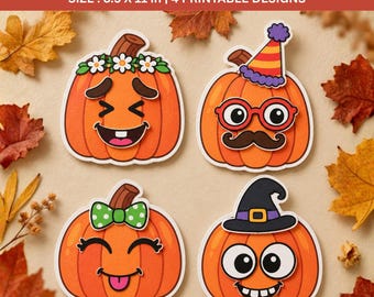 Build a Silly Pumpkin Craft, Fall Pumpkin Craft for Kids, Halloween Classroom Activity, Pumpkin Face Printable, Cut and Paste Craft