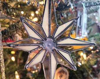 Stained Glass Star Suncatcher | Handcrafted Star Ornament
