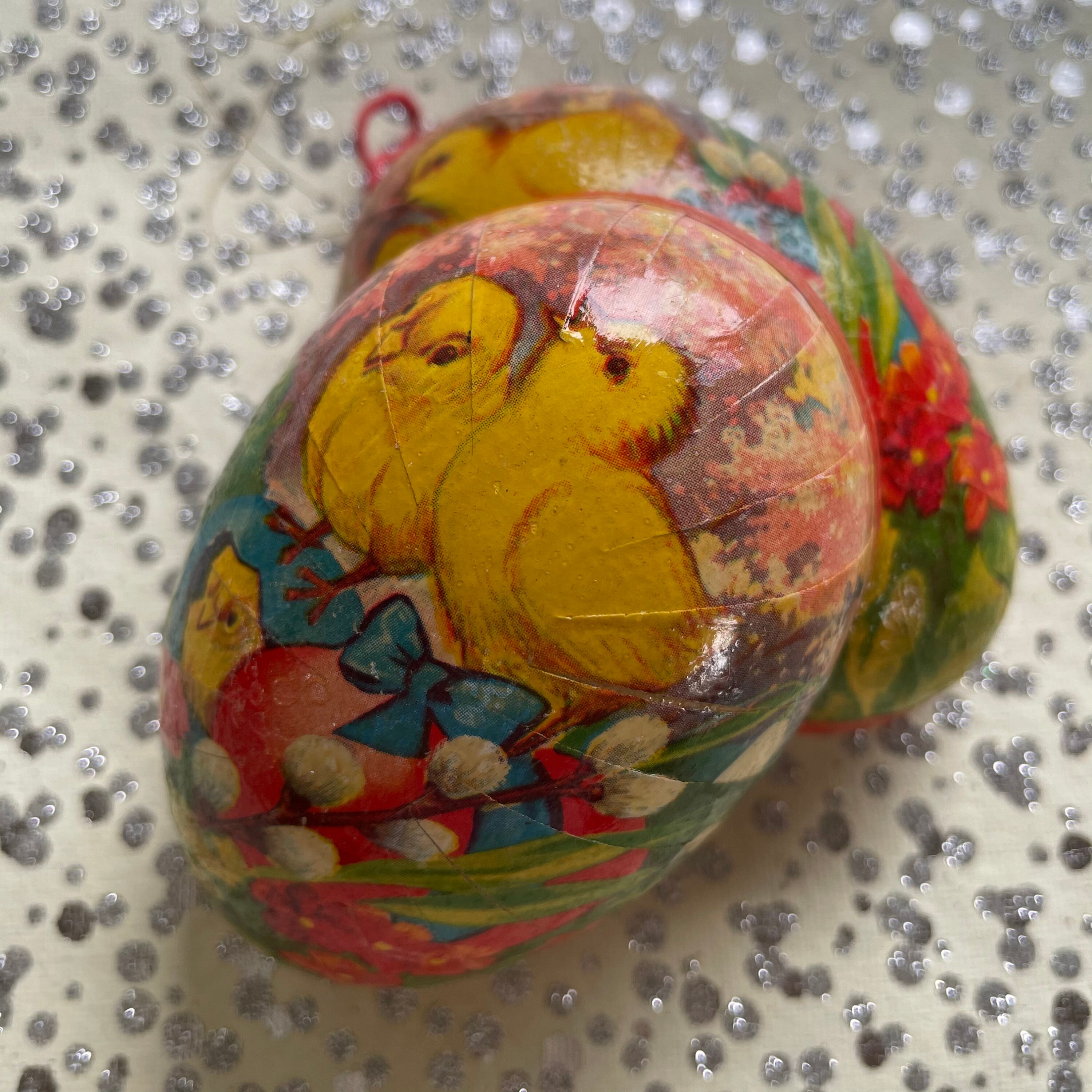 Adorable Vintage German Easter Egg Candy Container Etsy