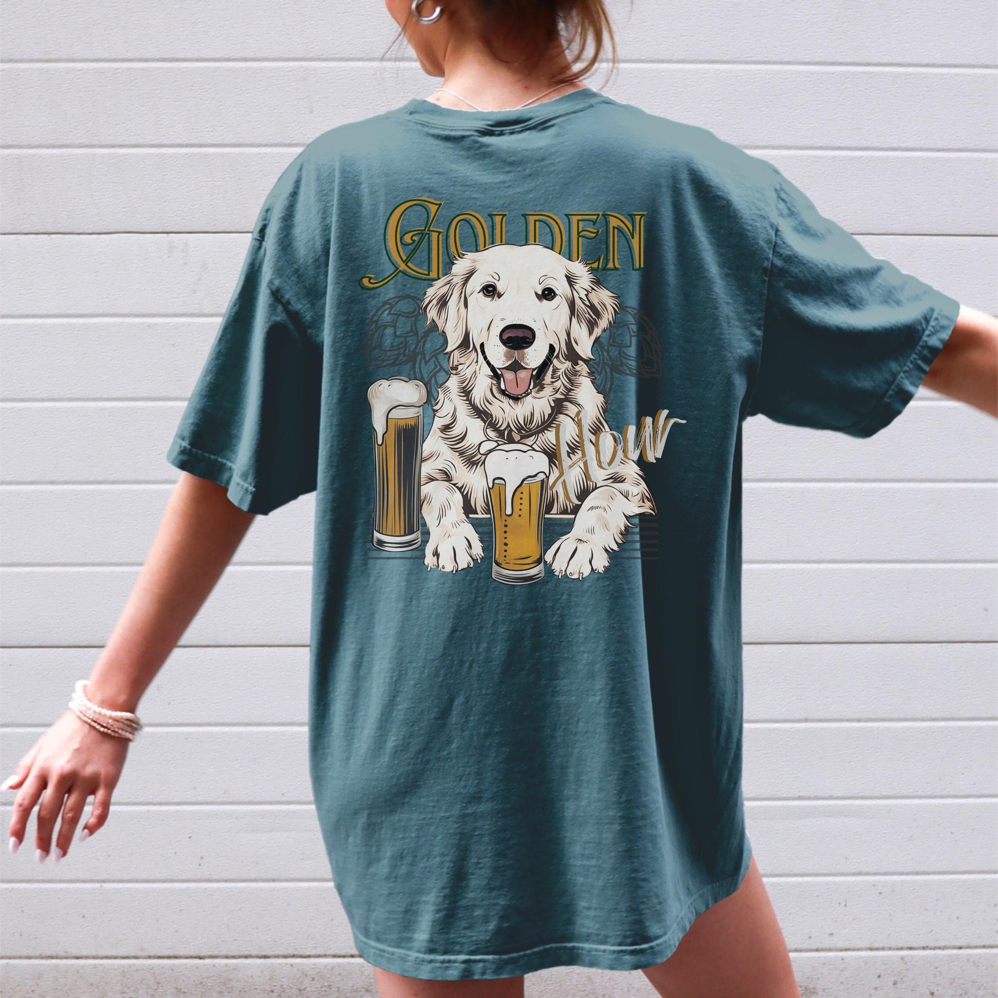 945 GOLDEN RETRIEVER Short Sleeve T-Shirt Beige Columbia Sportswear Zuri  Labrador Sleeve T-Shirt Palmetto