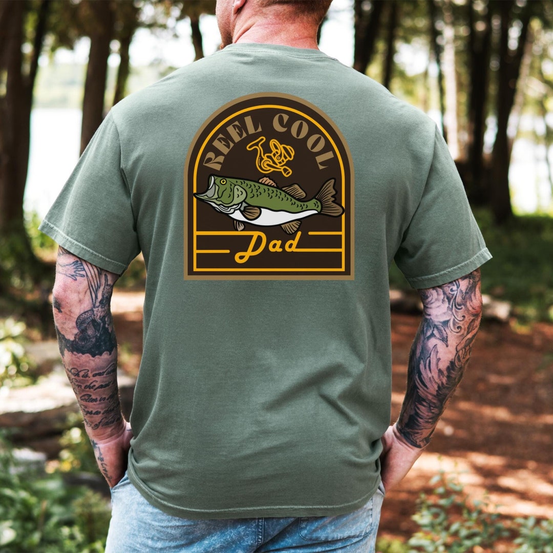 Father's Day Fishing Gift | Bass Fishing Shirt for Dad | Fishing Gift ...