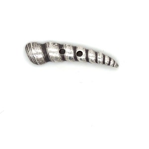 Sterling Claw Toggle Button Clasp