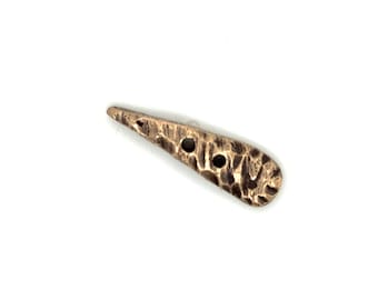 Bronze Toggle Button Clasp