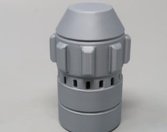 Savi Workshop Lightsaber Pommel - 3D Printed Black or Silver