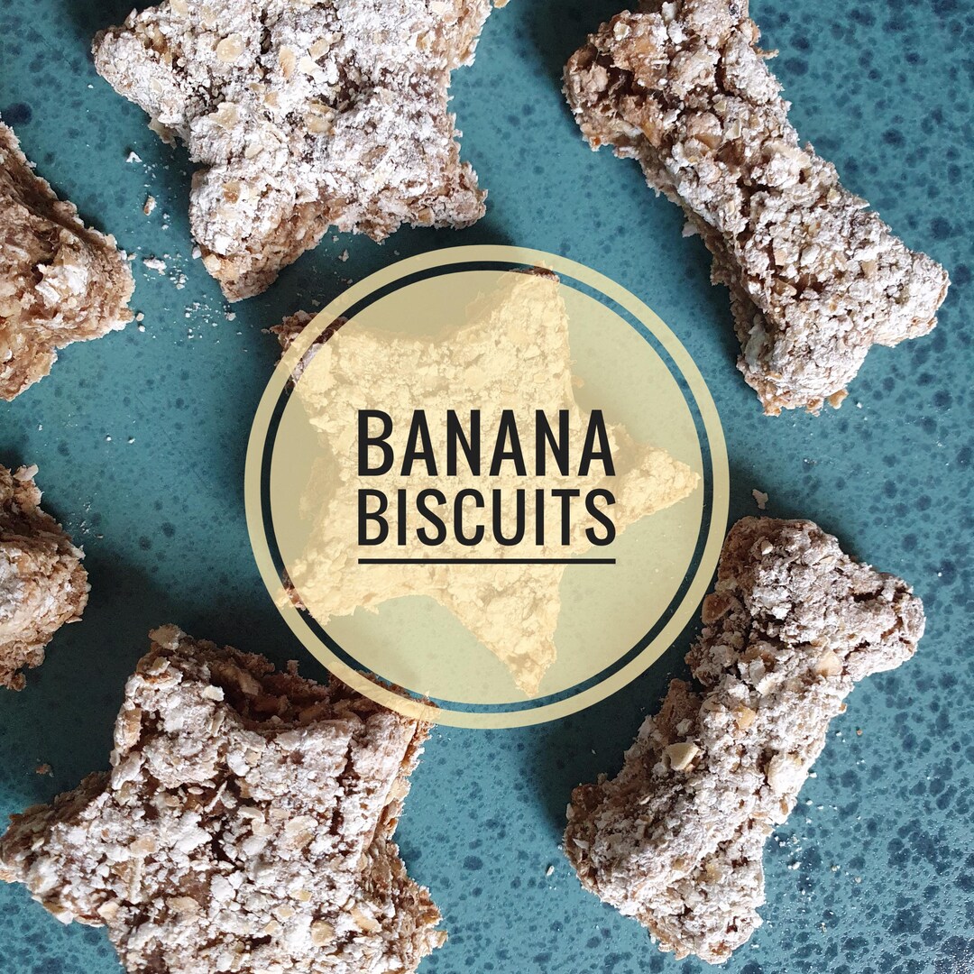 Banana Natural Healthy Oat Dog Biscuits | Trial Bags | Gluten Free ...