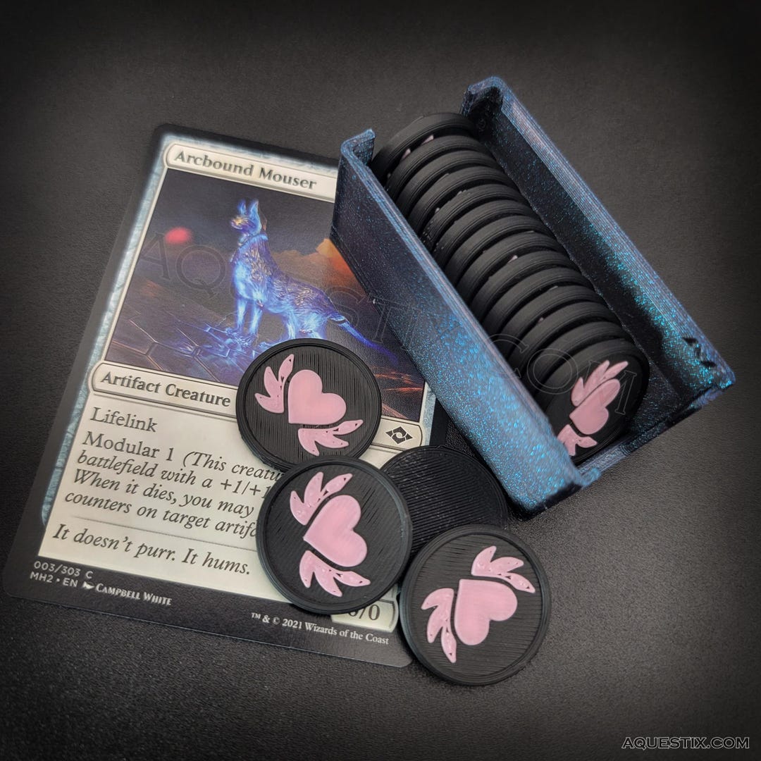 Lifelink Counter Set With Case for Magic the Gathering (MTG) (set of 18 ...