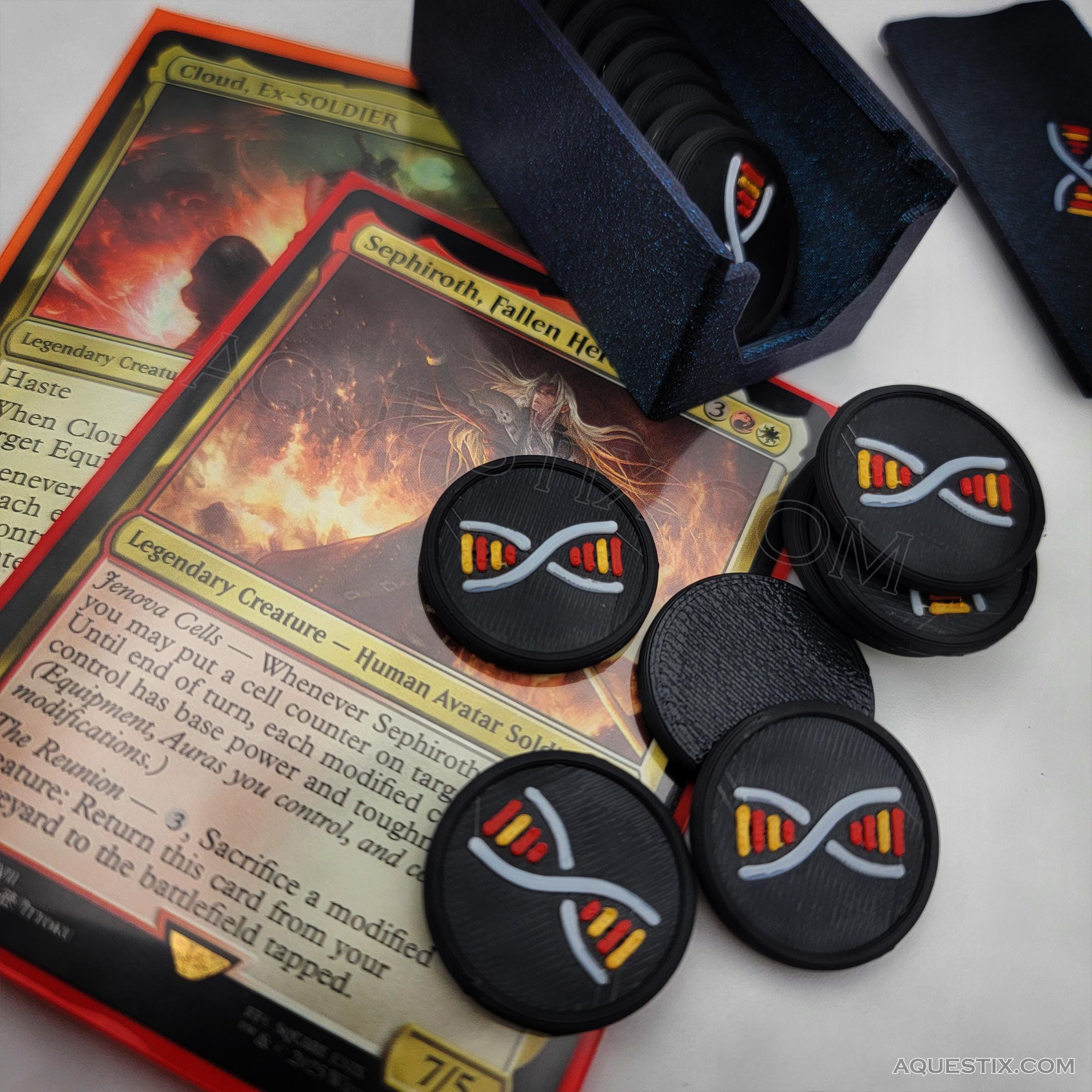 MTG Jenova Cell Counters, 18x Tokens With Case - Etsy