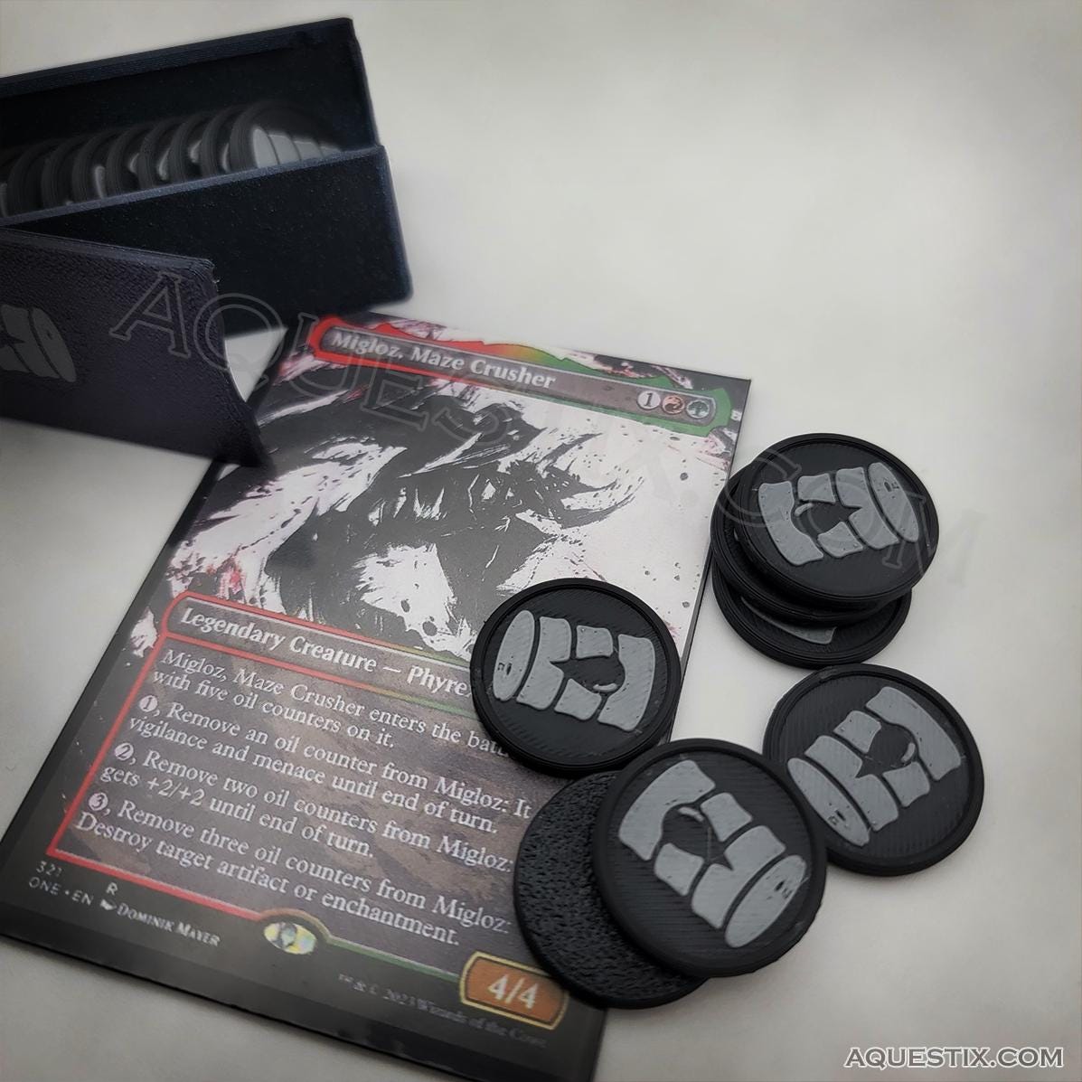 Oil Counter Set With Case for Magic the Gathering (MTG) (set of 18) - Etsy