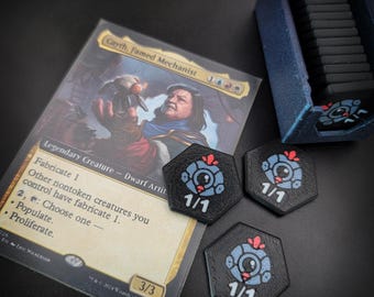 1/1 Servo Tokens for MTG - Set of 18 with Case